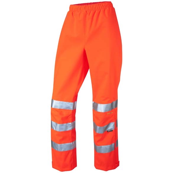 LEO WORKWEAR HANNAFORD ISO 20471 Cl 1 Breathable Ladies Overtrouser