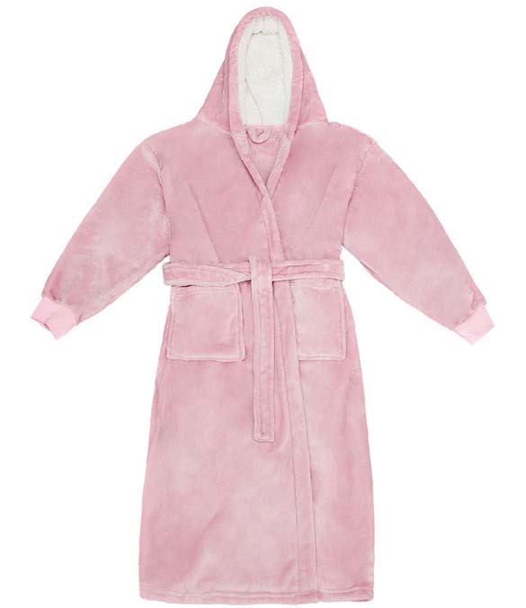 Brand Lab Unisex Hooded Cuffed Robe