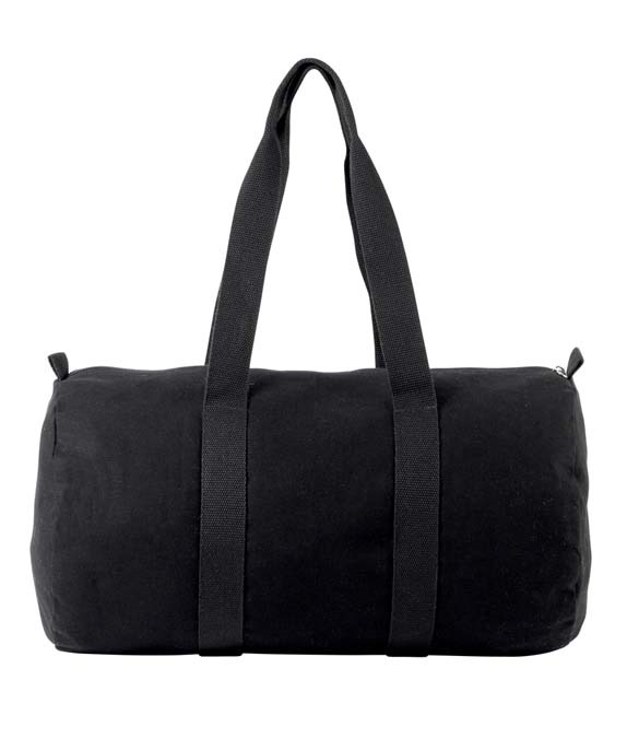 Barrel duffel hot sale bag canvas