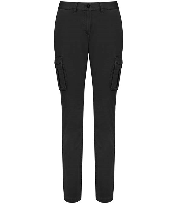 Native Spirit Ladies Washed Cargo Trousers